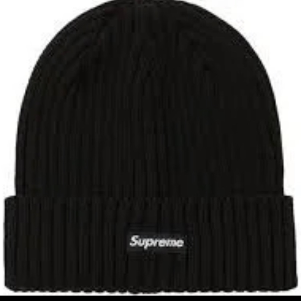 Supreme Overdyed Beanie - Black